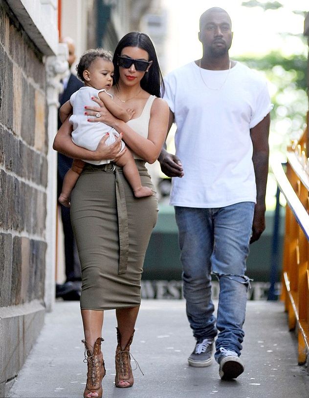 Kim Kardashian and Kanye West Sign a Deal for their Daughter Brought Up.