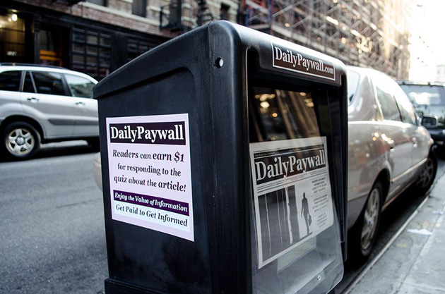 Daily Paywall Protests Against News Outlets Paywalls