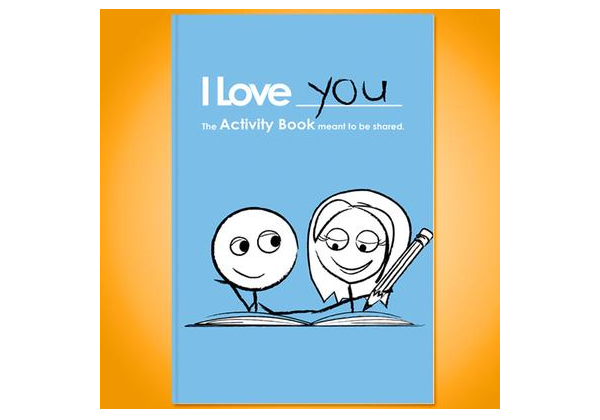 Activity Book as a gift for Valentine’s Day