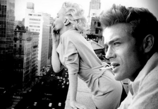 James Dean and Marilyn Monroe Together?