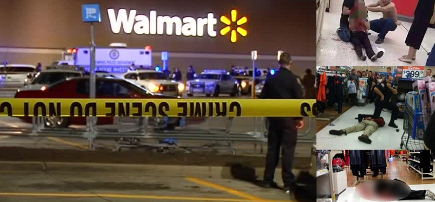 Zombie-like attack" at a Tennessee Walmart