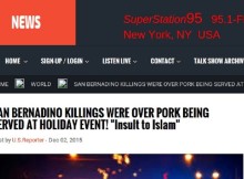 Was San Bernardino Shooting Due to Pork Served at the Party?