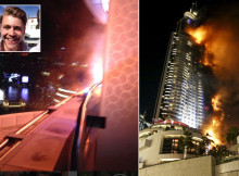 A Massive Fire at 63-story Address Hotel in Dubai for New Year’s Eve Fireworks Display