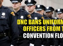 Were the Uniformed Police Officers Allowed on the Floor of DNC?