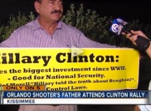 Was the Father of Orlando Nightclub Shooter Invited at the Rally of Hillary Clinton?