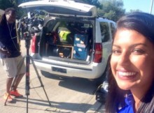 Were TV reporter Homa Bash & a Photographer doubtful with a Truck & Camera in Texas?