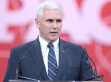 Did Mike Pence Tweet & show Disagreement against Executive Order of Trump?