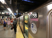 WiFi is accessible at entire Underground Subway Stations in New York City
