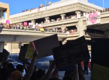 Protest at Los Angeles Airport against Travel Ban