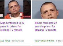 Why a Man stole a Remote & sentenced to 22-Years in Prison?