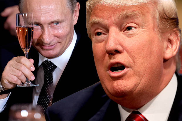 Was Trump met with Putin in 2016 at a Swiss Resort?