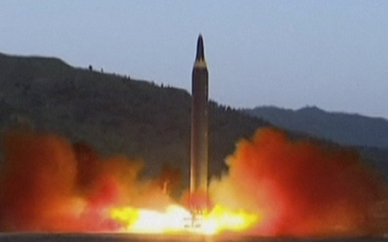A North Korean Missile Flew over Airspace of Japan Caused New Tension