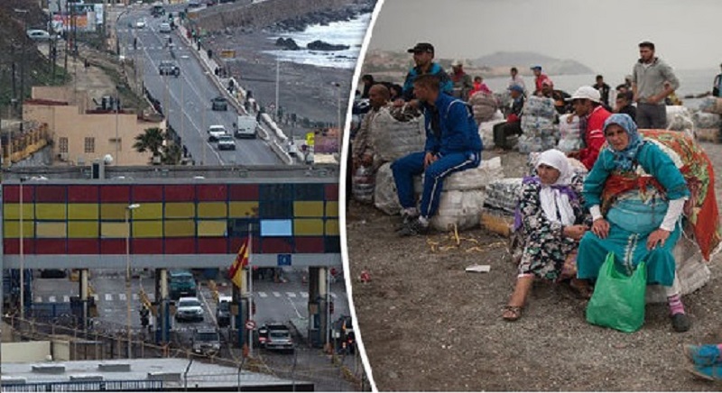 Why Spain closed its Ceuta City border with Africa?