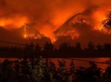 Several Wildfires in Western States of the U.S Forced Thousands Evacuation