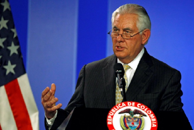 Tillerson admired Colombian aid to Venezuela regarding Anti-drug efforts