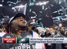 White House cancels Philadelphia Eagles' visit