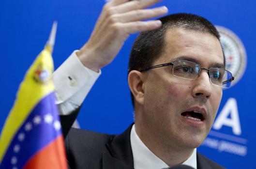 Venezuela's Foreign Minister Jorge Arreaza