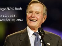George H.W. Bush has died