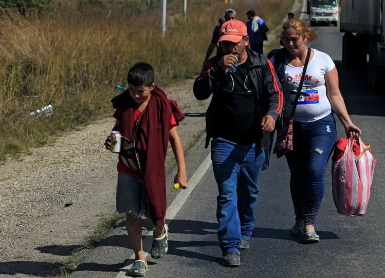 New Migrant Caravan travelling to U.S from Honduras