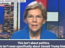 Elizabeth Warren is the 1st 2020 candidate called impeachment against Trump