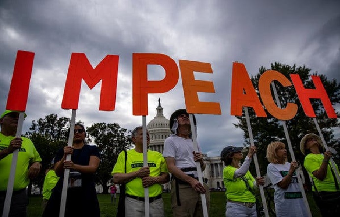 Most Americans support impeachment inquiry against Trump over Ukraine issue