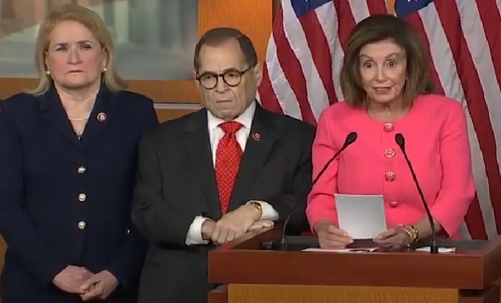 Nancy Pelosi confirmed Adam Schiff will lead the Impeachment Trial process in the Senate