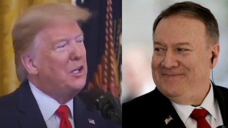 Trump admired Pompeo for his alleged bullying Female Journalist Mary Louise Kelly