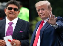 President Donald Trump pardoned former NFL Executive Edward John DeBartolo Jr.