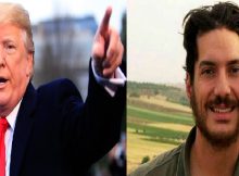 Trump says “Syria, Please Work with Us and release American journalist Austin Tice”