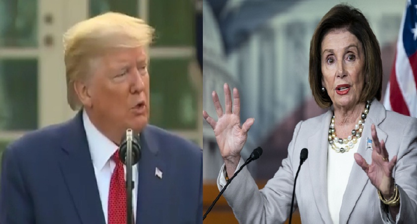 Nancy Pelosi applauded Trump for his decision of Not Opening the United States