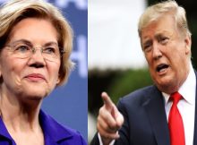 Trump admired Elizabeth Warren for the termination of Bernie Sanders