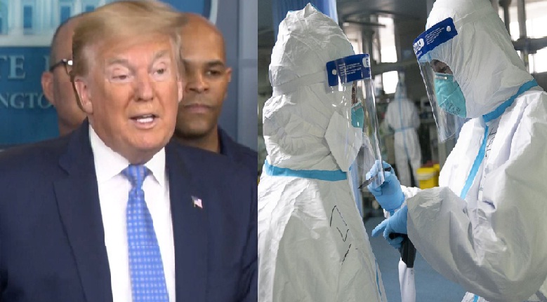 Trump says Hospitals in the States will not experience shortage of PPE and Ventilators
