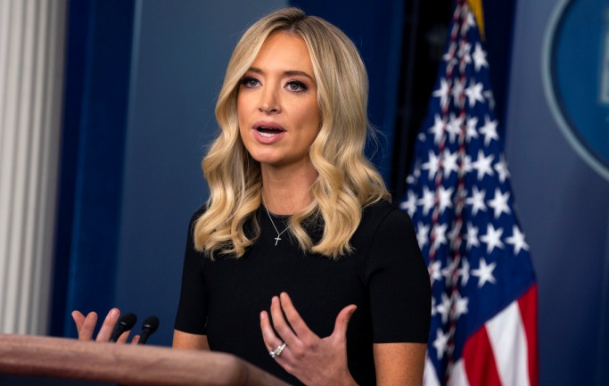 White House press secretary Kayleigh McEnany admired Trump’s effort to end Affordable Care Act