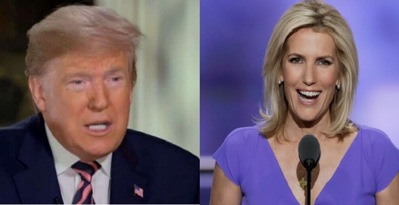 President Trump got a shelter from Fox News host Laura Ingraham