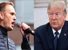 Trump rejected to condemn Russia over poisoning the Opposition Leader Alexei Navalny