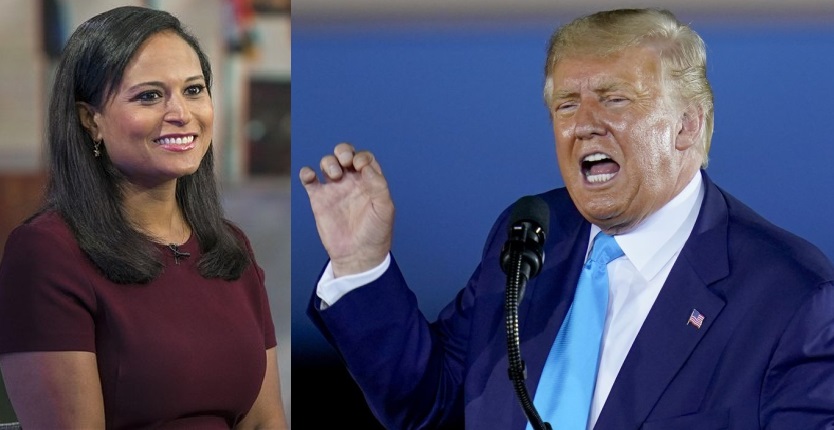 President Trump called NBC journalist Kristen Welker terrible & unfair