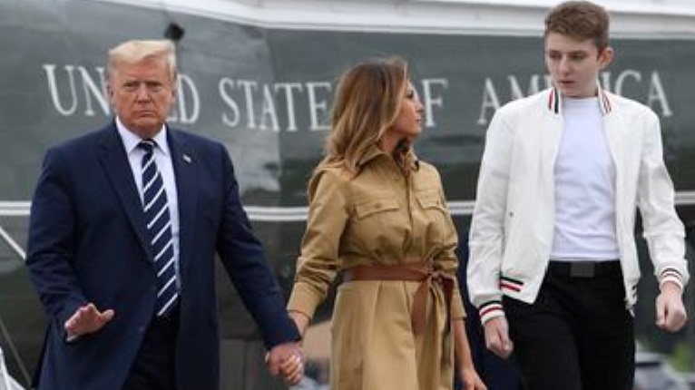 President Trump’s youngest son and Melania Trump had tested Coronavirus Positive