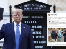 Trump has literally saved Christianity but Democrats need to close all Churches