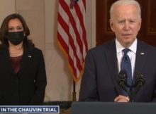 President Joe Biden says “Today's verdict is a step forward toward justice in America”