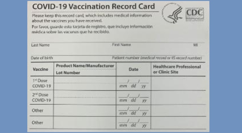 Why the CDC Vaccination Record Card is essential for everyone?