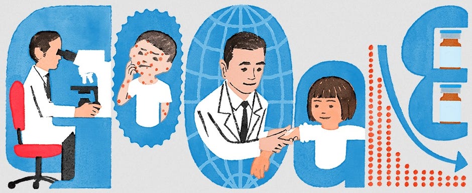 Google Honored Dr. Michiaki Takahashi for Developing Polio & Oka Vaccines