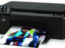 Reset the Printer D110 HP Photosmart