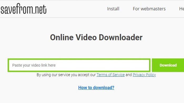 Downloader for youtube