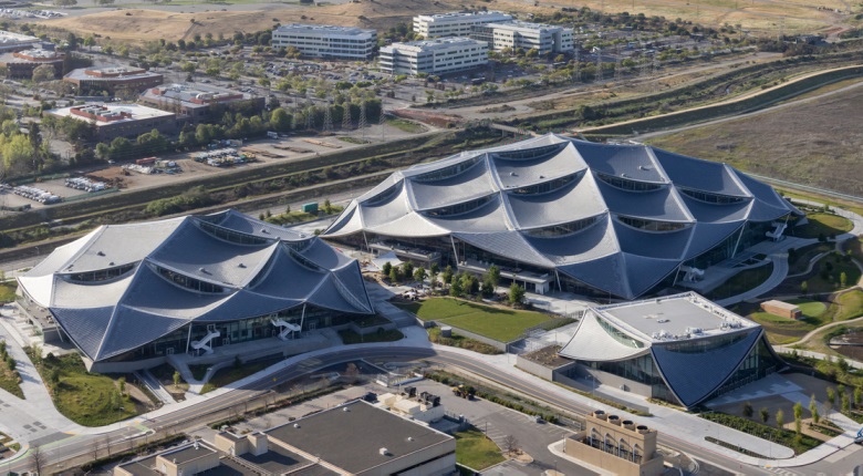 BIG and Heatherwick designed Google’s Bay View Campus in Silicon Valley