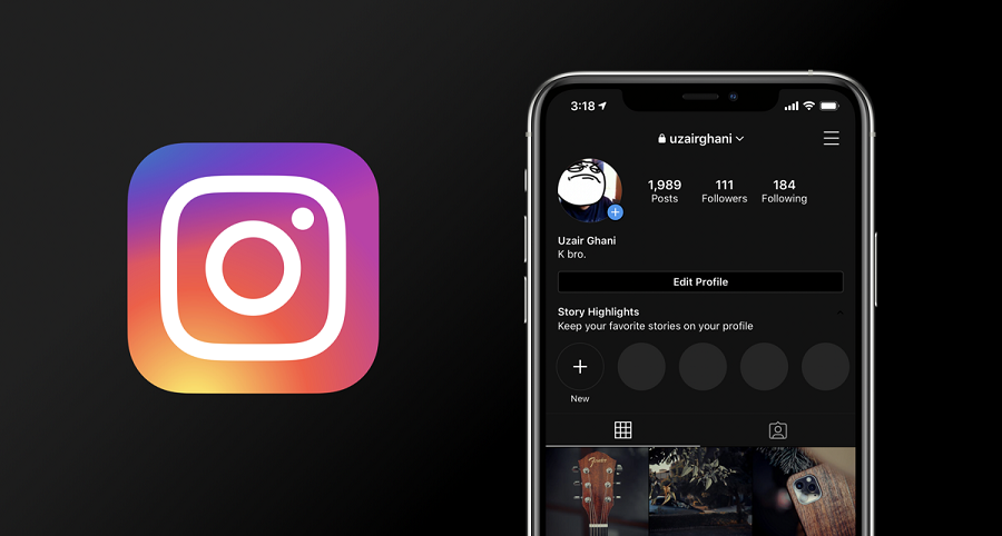 The New Update of Instagram Automatically Selects Dark Mode Theme