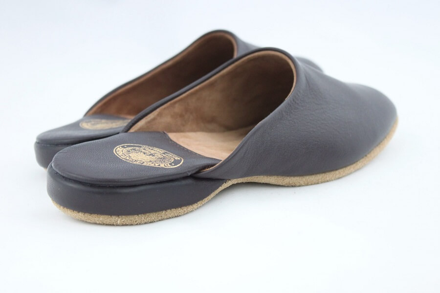 Men's Leather Mule Slipper